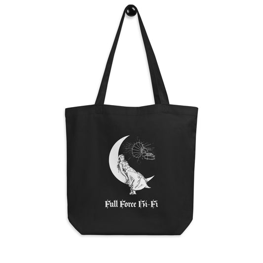 Moonlit Listening Full Force Hi-Fi Vinyl Record Tote Bag