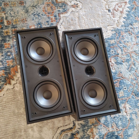 Vintage Klipsch Kg 2.5 Hi-Fi Speakers Black Satin 1994-1997