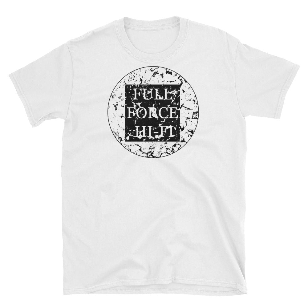 Full Force Hi-Fi Marbled Cork Record Mat Short-Sleeve Unisex T-Shirt