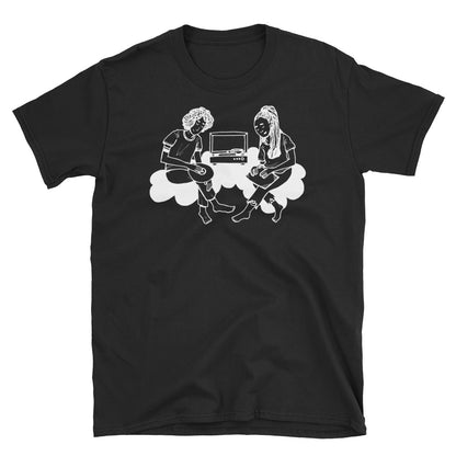 Couple on Cloud 9 Short-Sleeve Unisex T-Shirt